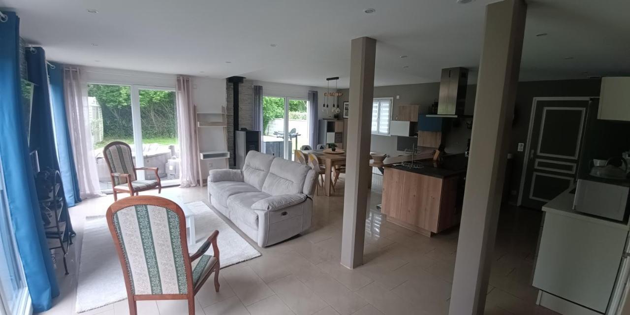 Grande Maison Entiere De 120M2 Epron Esterno foto